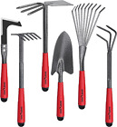 6 Pieces Heavy Duty, Large Size Gardening Hand Tools