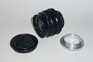 MIR-1V 2.8/37 Wide Angle Lens M42 Mount Type from USSR+Adapter M42/M39