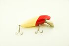 Vintage Pelican Red & White Minnow Antique Fishing Lure JJ38