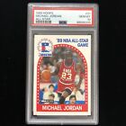 1989 NBA Hoops ALL STAR  #21 Michael Jordan PSA 10