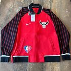 Nike NBA 75th Anniversary Chicago Bulls City Edition Warm-Up Jacket Size Large