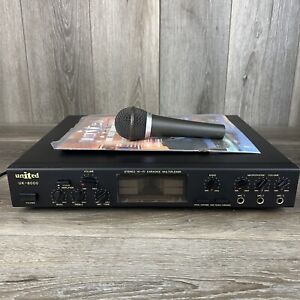 United Uk-8000 Stereo Hi-fi Karaoke Multiplexer Amplifier/Mixer Machine
