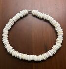 New ListingVintage XL Authentic Puka Shell Necklace From Estate 1970’s 19in   180 Grams.
