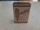 Vtg 70s Chesterfield Cigarettes Mini Cigarette Pack Pop Out Pocket Ashtray