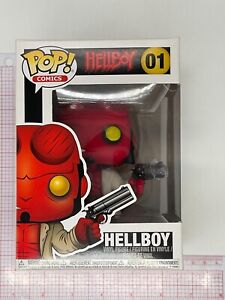 New ListingFunko Pop! Hellboy #01 Hellboy Vinyl Figure + Protector G02