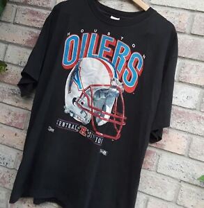 Vintage NFL Houston Oilers Shirt Unisex Heavy Cotton Men Women S-5XL