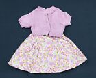 American Girl sweater & Floral skirt set for 14'' doll clothes