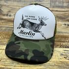 Marlin Rifles Mens Trucker Hat Camouflage Snapback Deer Hunting Baseball Cap