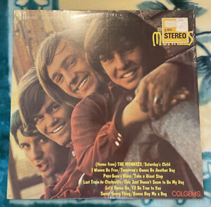 THE MONKEES Self Titled 1966 Colgems LP COM-101 VG++/EX Stereo Repress Shrink