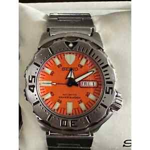 SEIKO Orange Monster SKX781 7S26-0350 Men's Automatic Watch