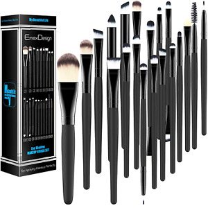 Professional Makeup Brush Set Cosmetic Tools Eyeshadow Goat Sephora Brushes 20P