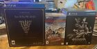 PS4 Collector’s Edition Lot - Brand New & Sealed