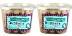 2 Packs Trader Joe's Chocolatey Coated Chocolate Chip Dunkers 24 oz Each Pack