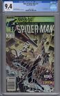 WEB OF SPIDER-MAN #31 CGC 9.4 KRAVEN'S LAST HUNT WHITE PAGES NEWSSTAND 1009
