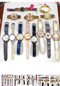 🔥 Lot Of 13 Betsey Johnson Watches