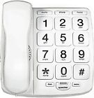 Tyler TBBP-4-WH: Telephone for Seniors, Large Button Landline Phone for Elderly