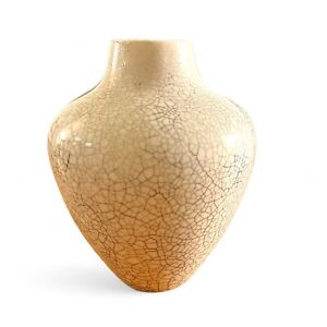 New ListingChinese Crackle Glaze Vase 10” tall Vintage Guan Style