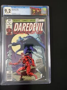 Daredevil #158 - Marvel Comics 1979 CGC 9.2 Frank Miller's