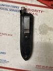 New ListingBlack leather knife sheath fixed blade With Belt Clip.
