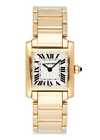 Cartier Tank Francaise W5000256 Yellow Gold Ladies Watch
