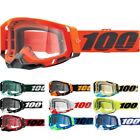 100% Racecraft 2 Clear Lens Mens Motocross Goggles