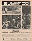 1965 Bultaco Matador - Vintage Motorcycle Ad