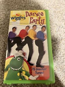 The Wiggles: Dance Party (VHS, 2001)