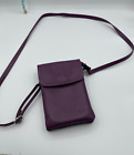 Great Leather Purple Crossbody Bag - Soft & Sweet