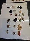 Beautiful Unknown MIXED LOT of Natural Cabochon Gemstones From Estate Lot #130