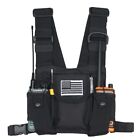Radio Shoulder Holster Chest Harness Holder Vest Rig for Universal Two Way Ra...