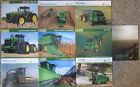 John Deere Sales Brochure Literature Lot Combine, Forage Harvester, Tractor, Hay