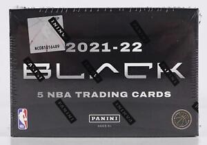2021/22 PANINI BLACK BASKETBALL HOBBY BOX