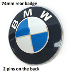 Original BMW 74mm  Car back boot Rear Trunk Emblem Badge hood  Logo Genune (For: 2022 BMW X5 M Competition)