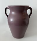 Zanesville Vase Purple Lavender Mauve Handles Shape 115