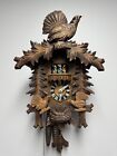 Vintage Anton Schneider German Regula Cuckoo Clock with Moving Dancers and Birds
