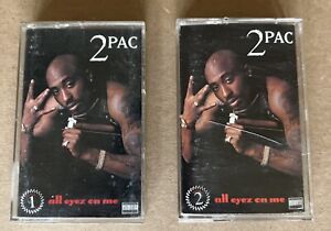 New Listing2pac Tupac Shakur All Eyez On Me Cassette Tape Rap Hip Hop 1996 RARE