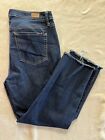 #173. Seven7 Skinny Mid-Rise Distressed Jeans Women's Size 10