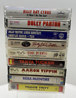Country Cassette Tapes vintage lot of 9 , Reba, Judds , Dolly, Tippin, Tucker