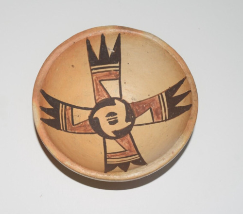 New ListingNice Vintage  Hopi Bowl Pot Pottery Native American Southwestern 1930s Some wear
