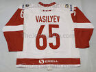 Spartak Moscow KHL 2015-16  A. Vasilyev #65 Game Issued Pro Hockey Jersey L-XL