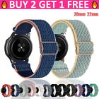 Elastic Stretchy Soft Loop 20mm 22mm Watch Band Strap Samsung Galaxy Active 2 S3