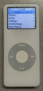 Apple iPod Nano 1st Generation 2 GB Model A1137 White *PLEASE READ*