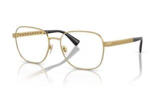 Versace VE1290 1002 55mm Gold Eyeglasses