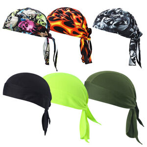 Cooling Helmet Liner Do Dew Rag Skull Cap Beanie Bandana Head Wrap Hat for Men