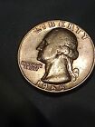 1965 Liberty Quarter Silver No Mint Mark Lettering And Rim Rare
