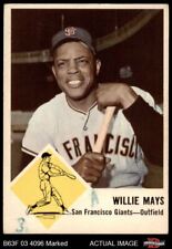 1963 Fleer #5 Willie Mays Giants HOF 1.5 - FAIR