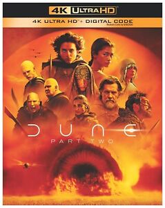 Dune Part Two 4K UHD Blu-ray NEW (Dune Part 2)