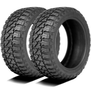 2 Tires LT 35X13.50R22 Fury Country Hunter M/T MT Mud Load F 12 Ply