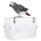Large Bird Bath for Cage Parrot Bath for Parakeet African Grey  Conure Cockat...