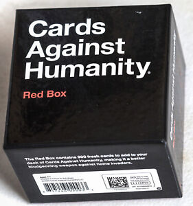 CARDS AGAINST HUMANITY Game - Red Box - COMPLETE with all cards - Great Shape!!!